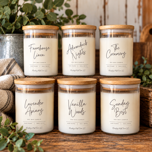 Farm Poured Soy Candles
